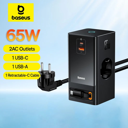 Charger Desktop Charger Power Strip Retractable