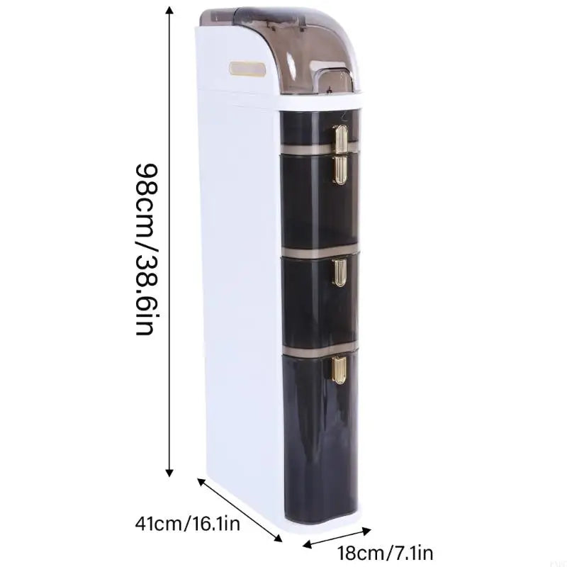 4 Layer Drawer Storage Cabinet Organization