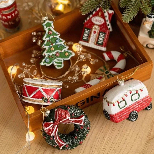 Christmas Colored Shaped Ball Christmas Tree Decorative Pendant Christmas Gift Bag