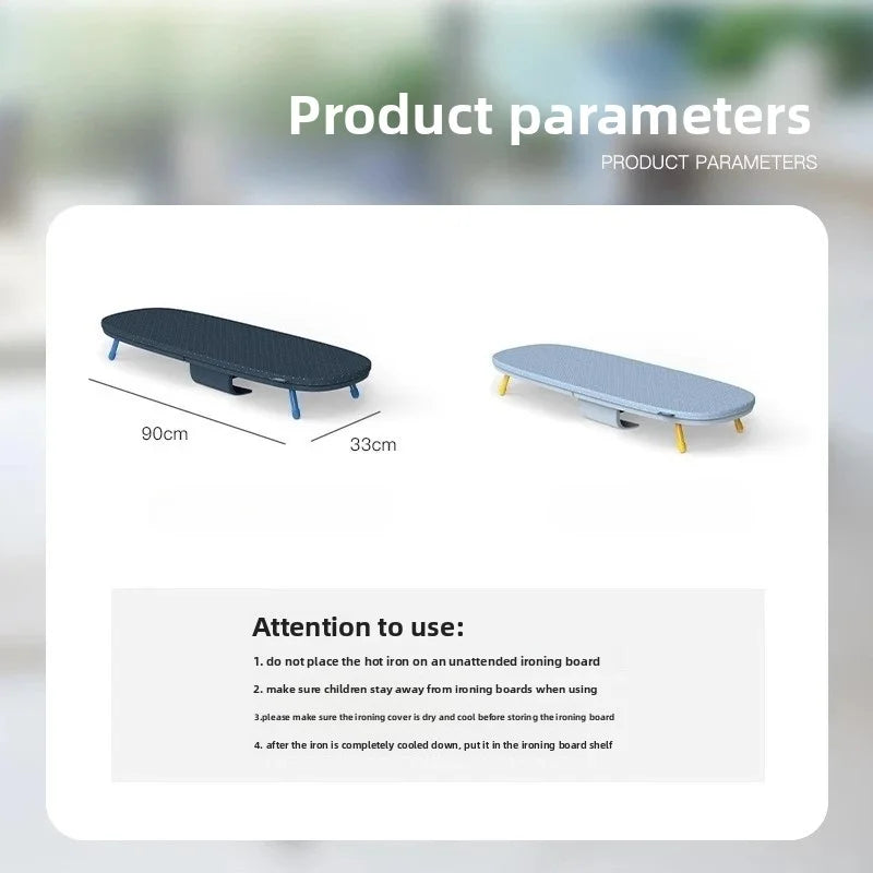 Ironing board Household folding desktop electric iron Ironing pad Mini ironing table