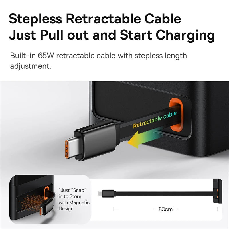 Charger Desktop Charger Power Strip Retractable