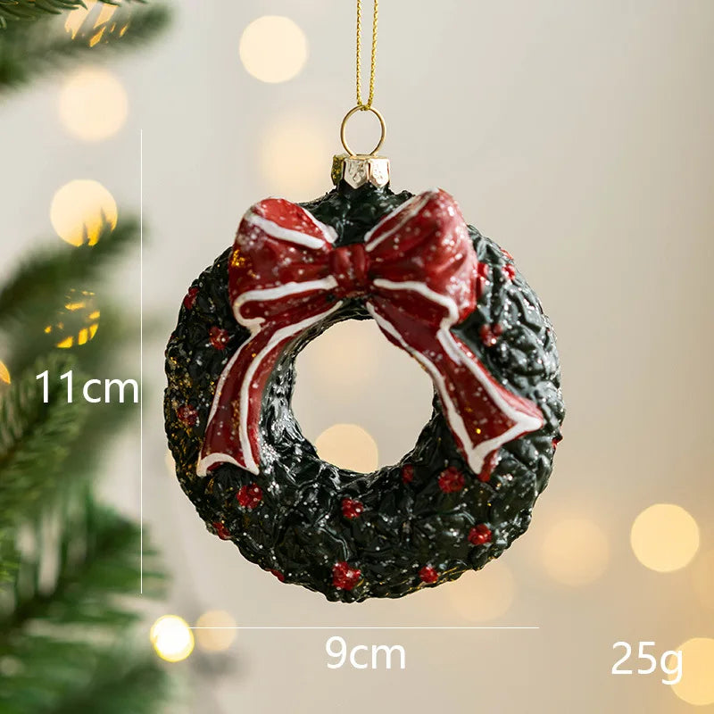 Christmas Colored Shaped Ball Christmas Tree Decorative Pendant Christmas Gift Bag