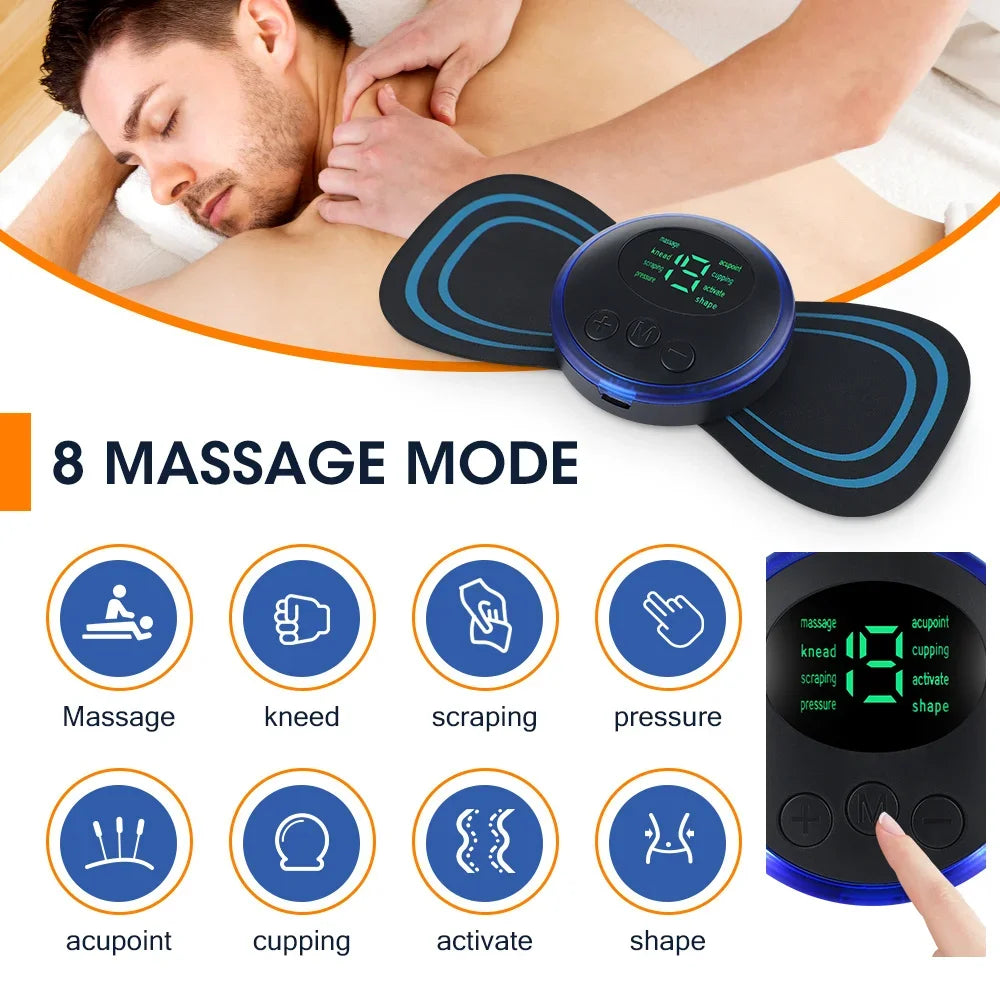 Electric Neck Massager EMS Muscle Massage S
