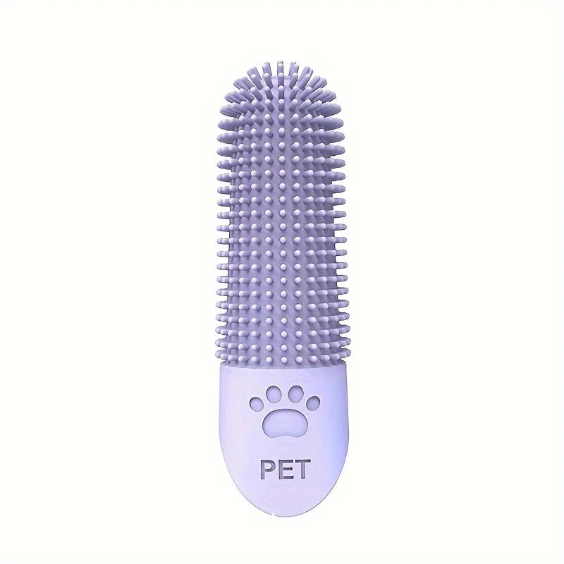 360° Soft-Touch Finger Brush – Gentle Silicone Dental Care Tool