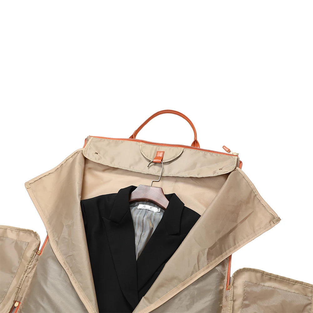 Folding Suit Storage Bag Women High Capacity Luggage Handbag Travel