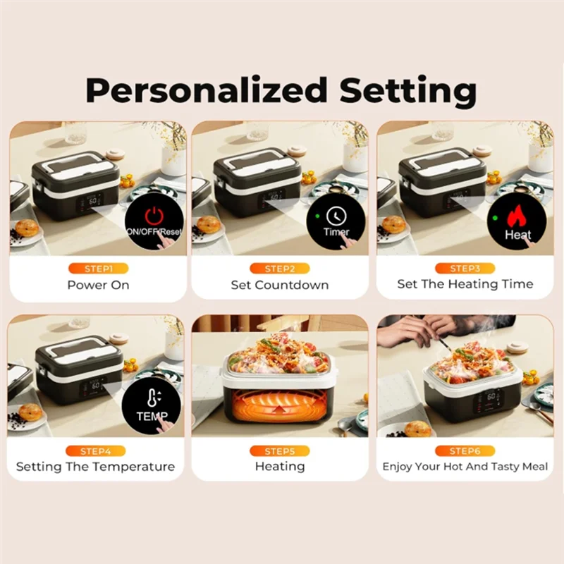 Electric Heated Lunch Box