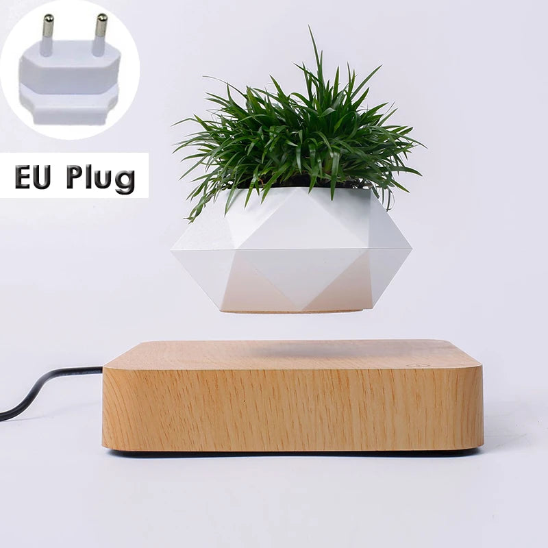 Levitating Air Bonsai Pot Rotation Planters Magnetic