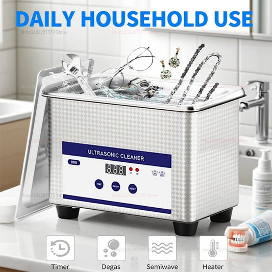 Glasses Jewelry Watch Denture Cleaner Machine