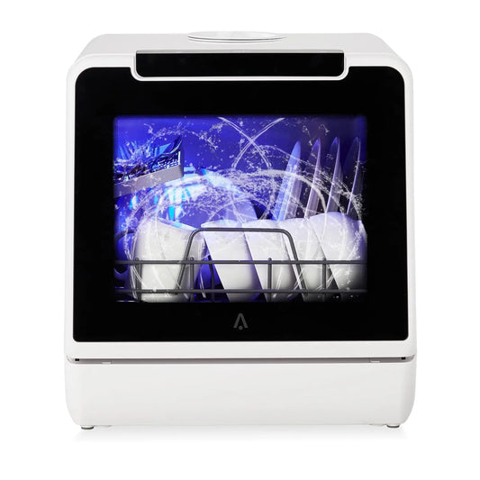 Portable Dishwasher Countertop, Dishwasher Countertop 5L Built-In Water Tank