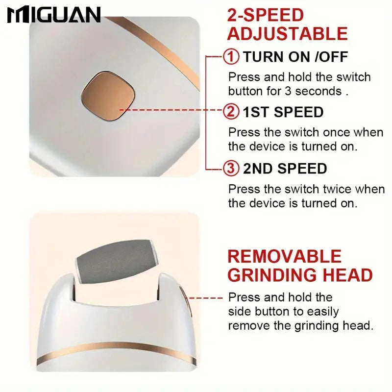 1pc Electric Foot Grinder
