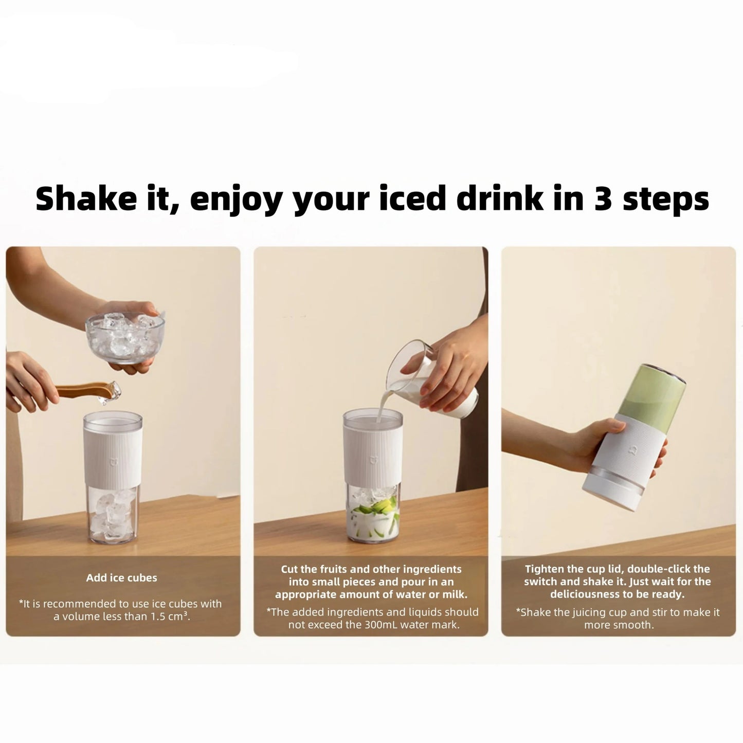 Juicer Mixer 2 Electric Mini Blender Fruit Vegetables