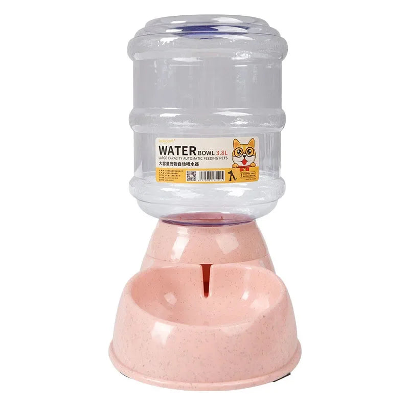 2-in-1 Auto-Flow Station – Gravity Feeder & Waterer Set