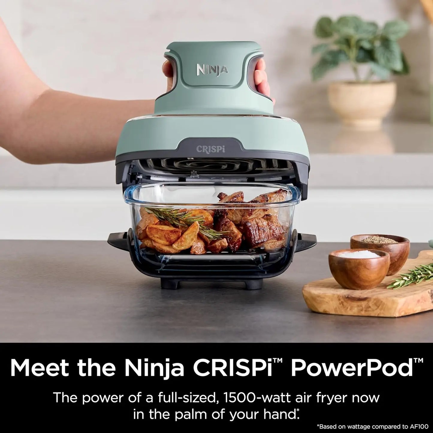 Ninja Crispi Air Fryer, Microwave, Freezer & Dishwasher Safe