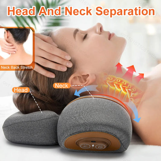 3 In 1 Neck Massager Pillow Electric