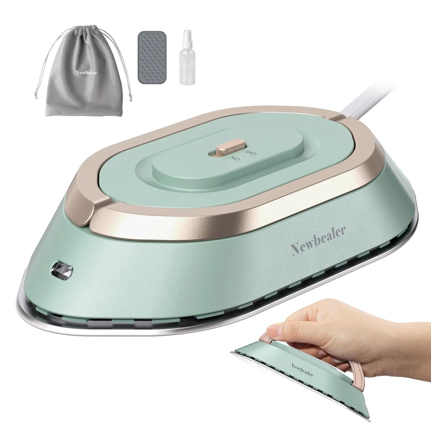 Portable Mini Electric Iron Dual