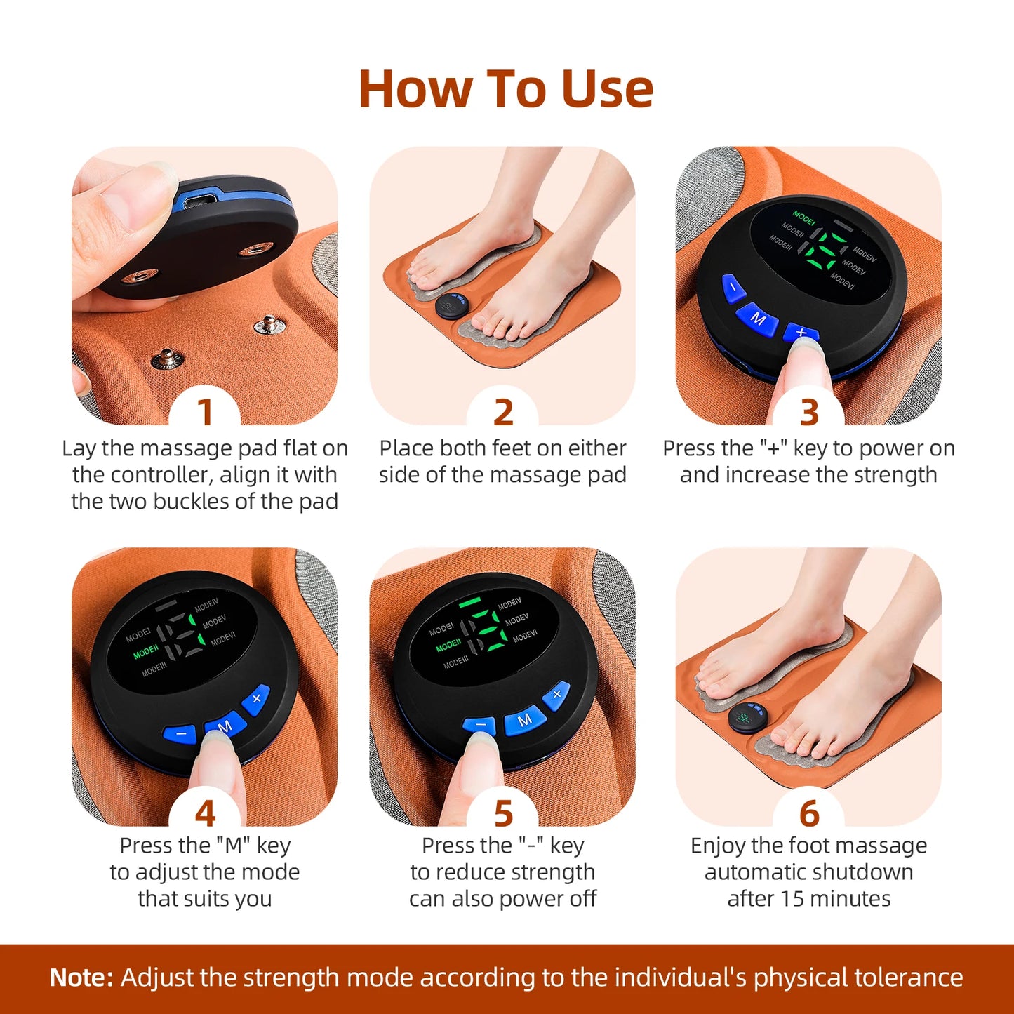 Foot Massage Pad Feet Massager Improve Blood Circulation