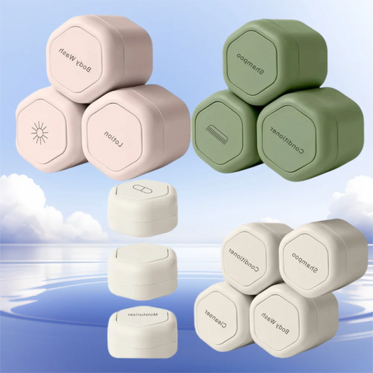 3Pcs Empty Sample Jars travel Containers