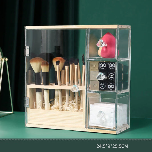 Acrylic Makeup Brush Organizer