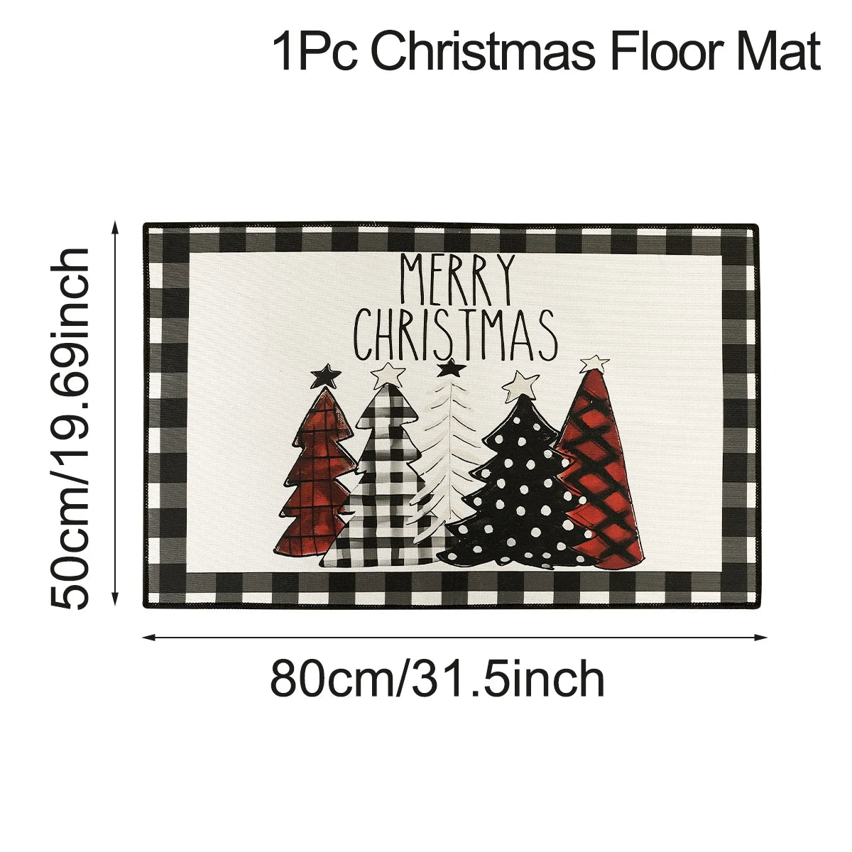 Christmas Kitchen Floor Mats