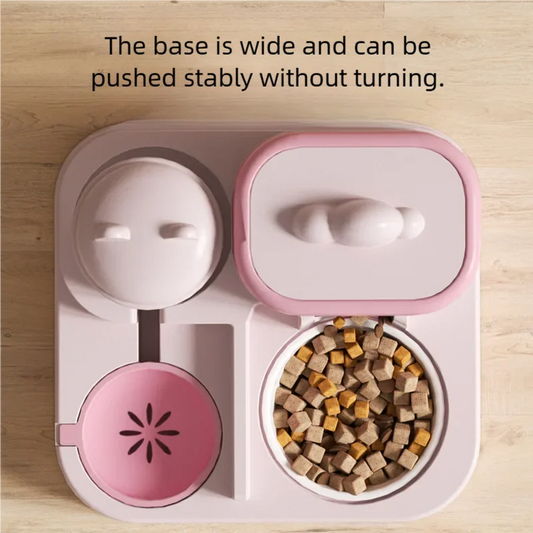 Gravity-Flow 2-in-1 – Automatic Food & Water Station