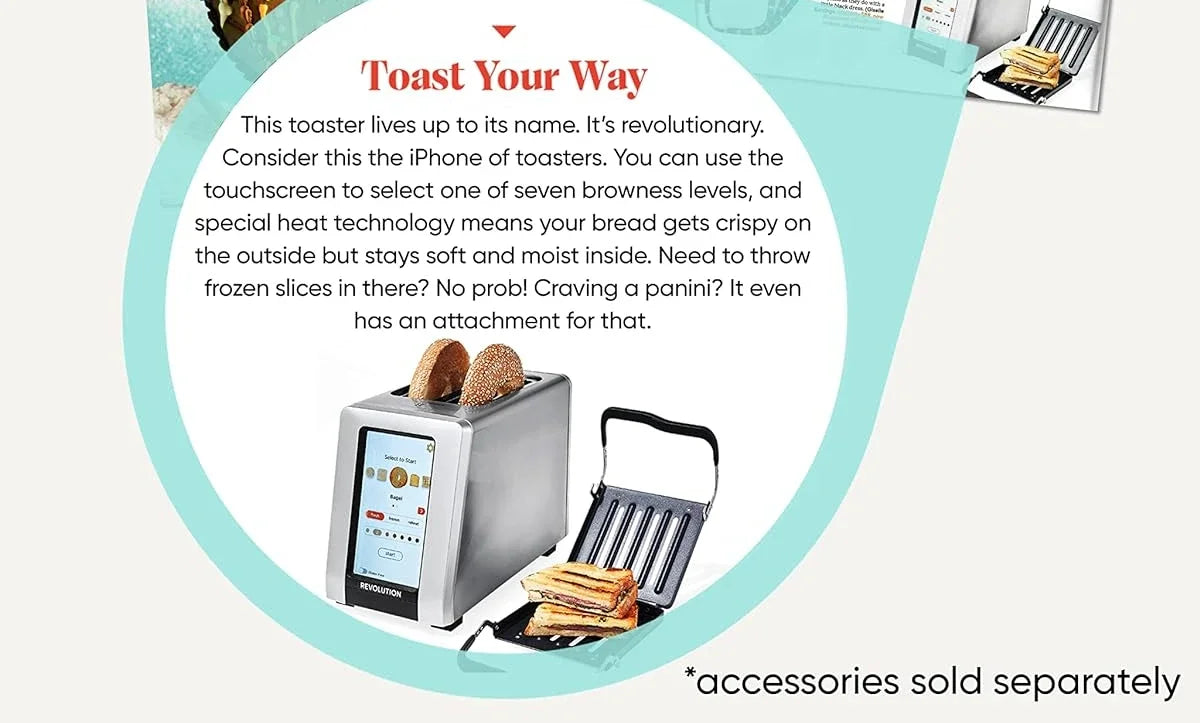 High-Speed Touchscreen Toaster, 2-Slice