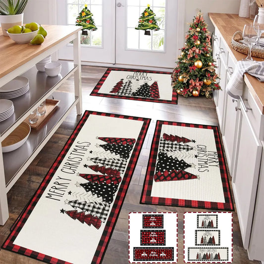 Christmas Kitchen Floor Mats