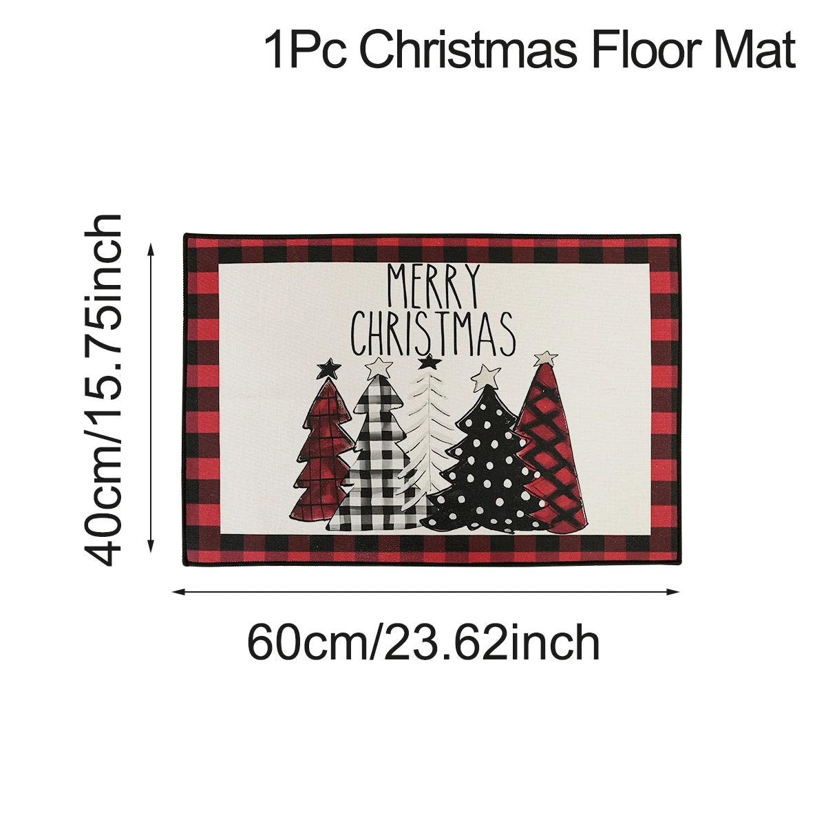 Christmas Kitchen Floor Mats