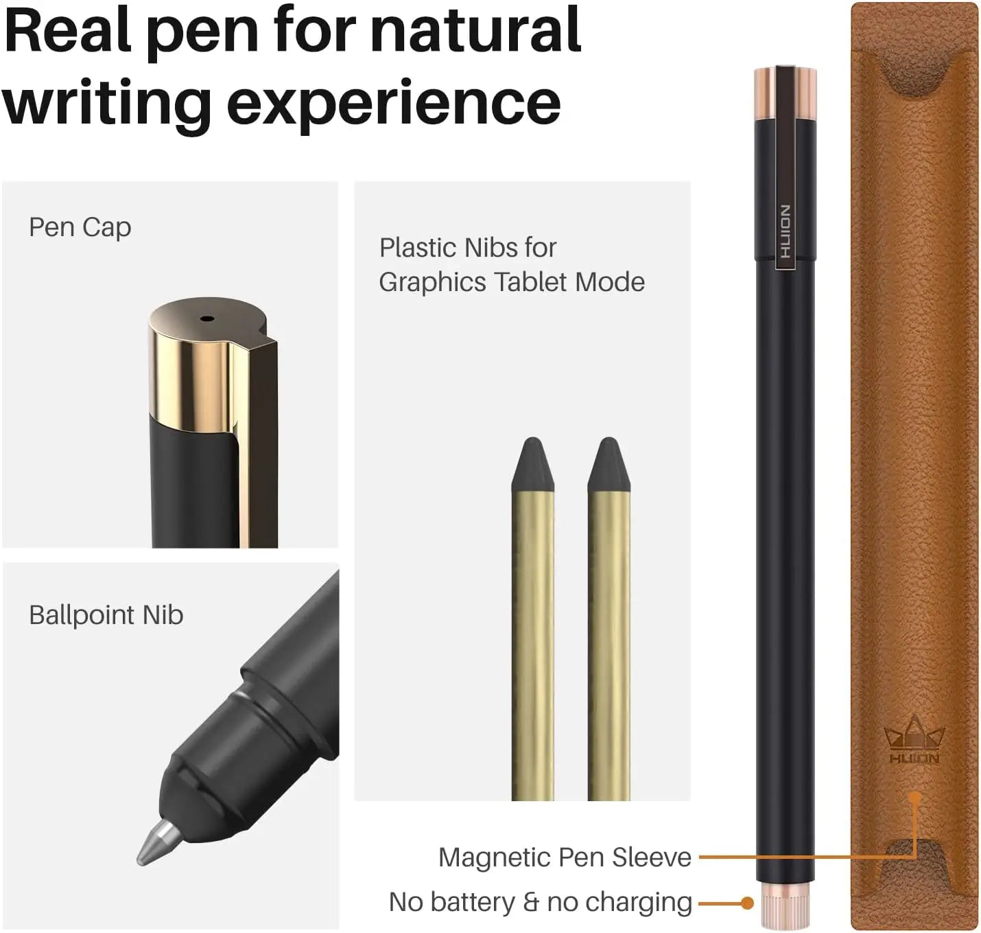 Digital Notebook Drawing  2-in-1 Tablet With Battery-free Pen