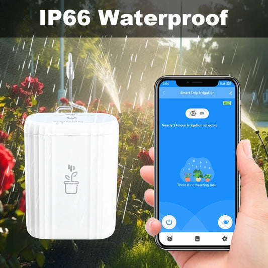 WiFi Smart Drip Irrigation Rechargeable I