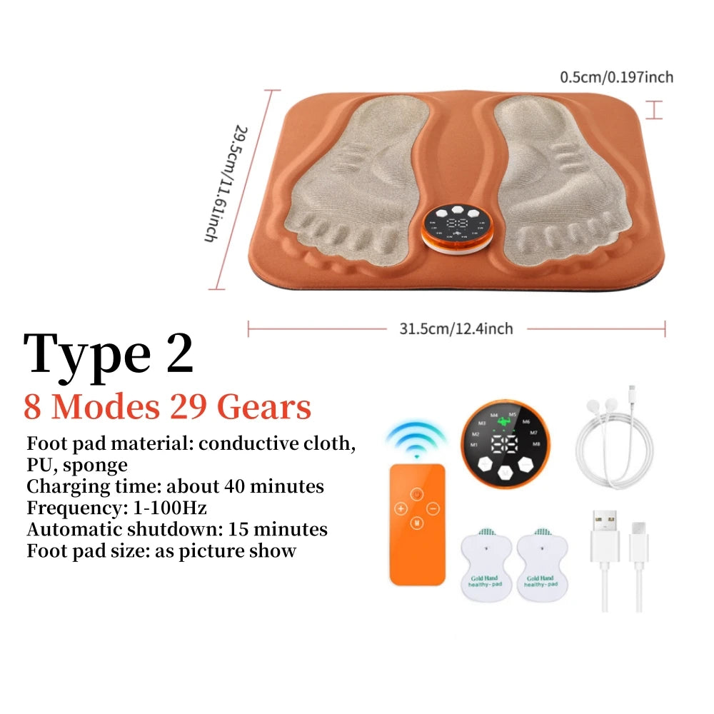 3D Foot Massage Mat Electric Leg Massager