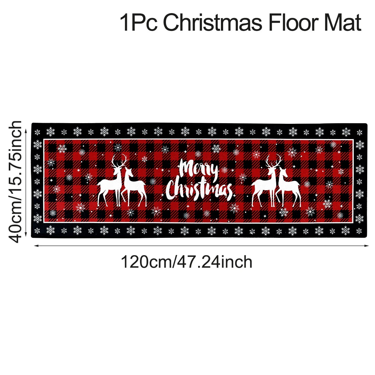Christmas Kitchen Floor Mats