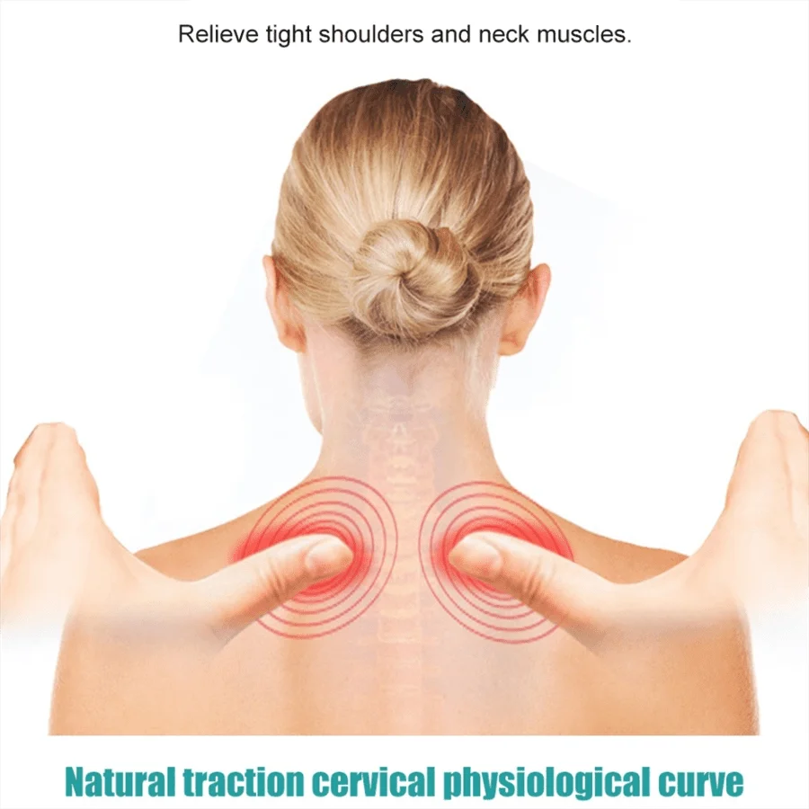 1pc Neck Massager Deep Kneading Relaxation Massager
