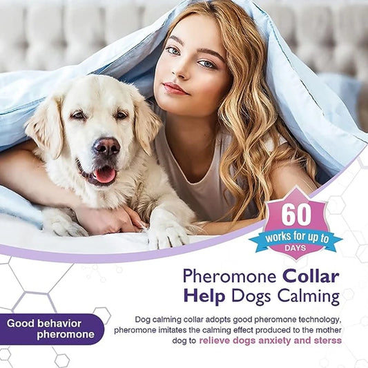 Calm-Core Pheromone Collars – 3/4 Piece Anxiety Relief Multi-Pack
