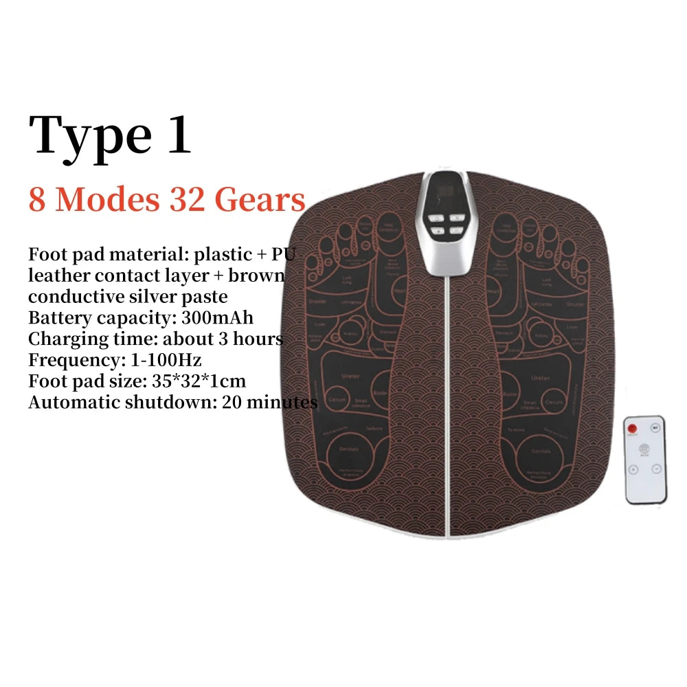 3D Foot Massage Mat Electric Leg Massager