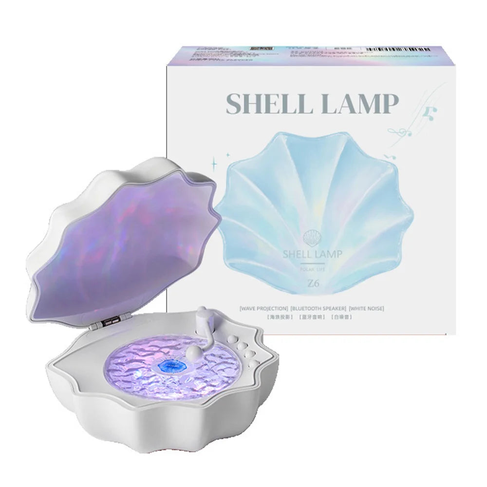 Home Theater Bluetooth Speaker With White Noise Sleep Aid Function Colorful Projection Light Wireless