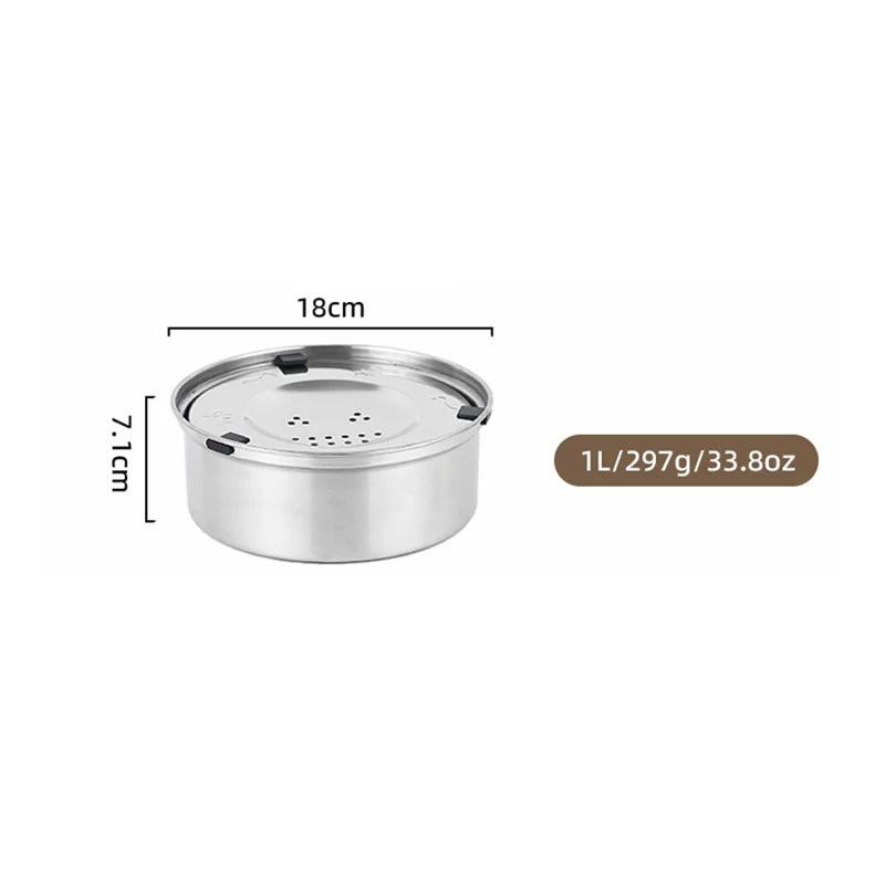 Aqua-Still 3L – Stainless Steel No-Spill Slow Water Feeder