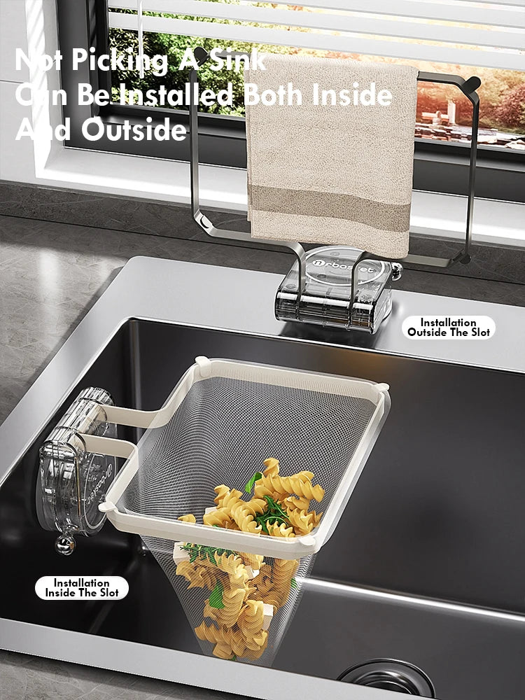 Kitchen Sink Filter Rack Suction Cup