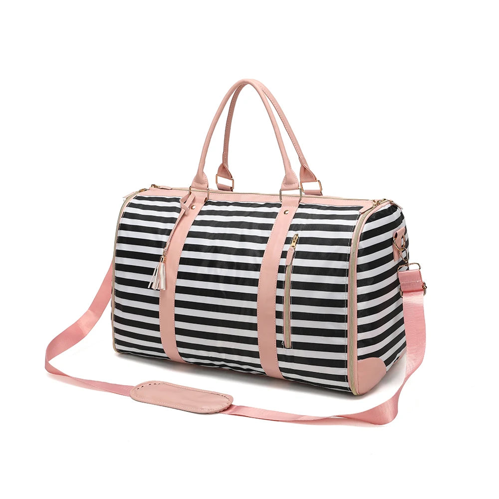 Folding Suit Storage Bag Women High Capacity Luggage Handbag Travel