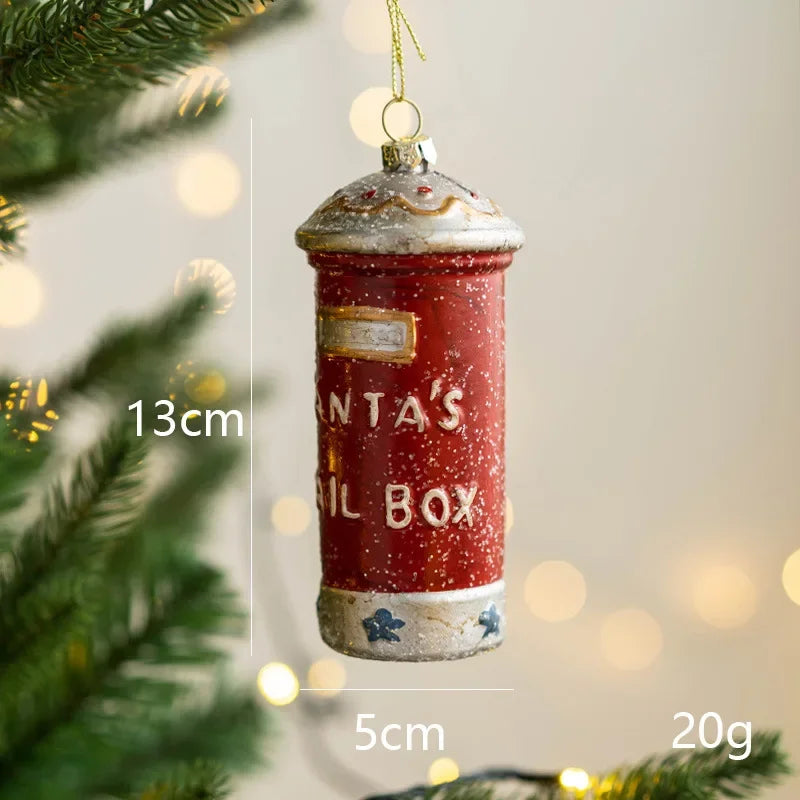 Christmas Colored Shaped Ball Christmas Tree Decorative Pendant Christmas Gift Bag