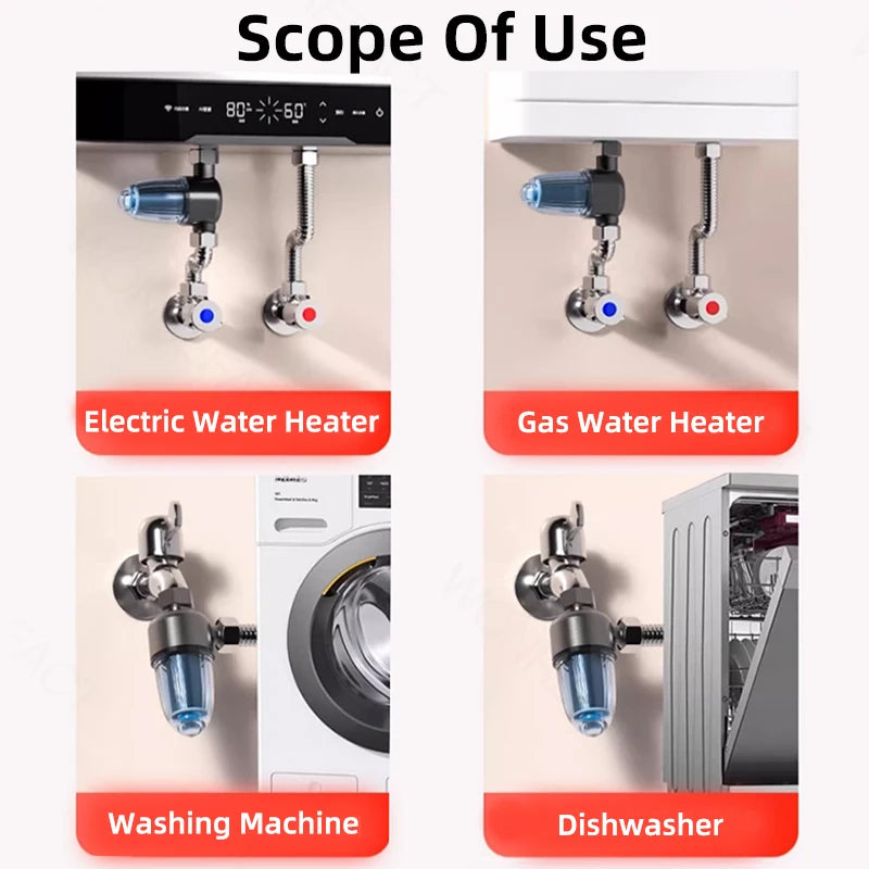 Bathroom Stainless Steel Water Heater Filter