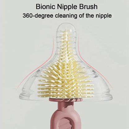 Multi-Use Silicone Bottle Brush Set