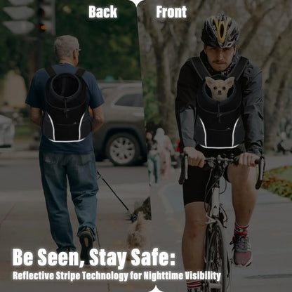Aero-Vista Front-Folded Travel Backpack – Secure Mesh Carrier