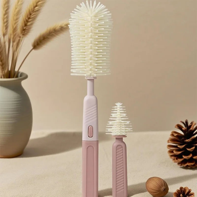 Multi-Use Silicone Bottle Brush Set