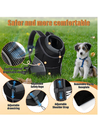 Aero-Vista Front-Folded Travel Backpack – Secure Mesh Carrier