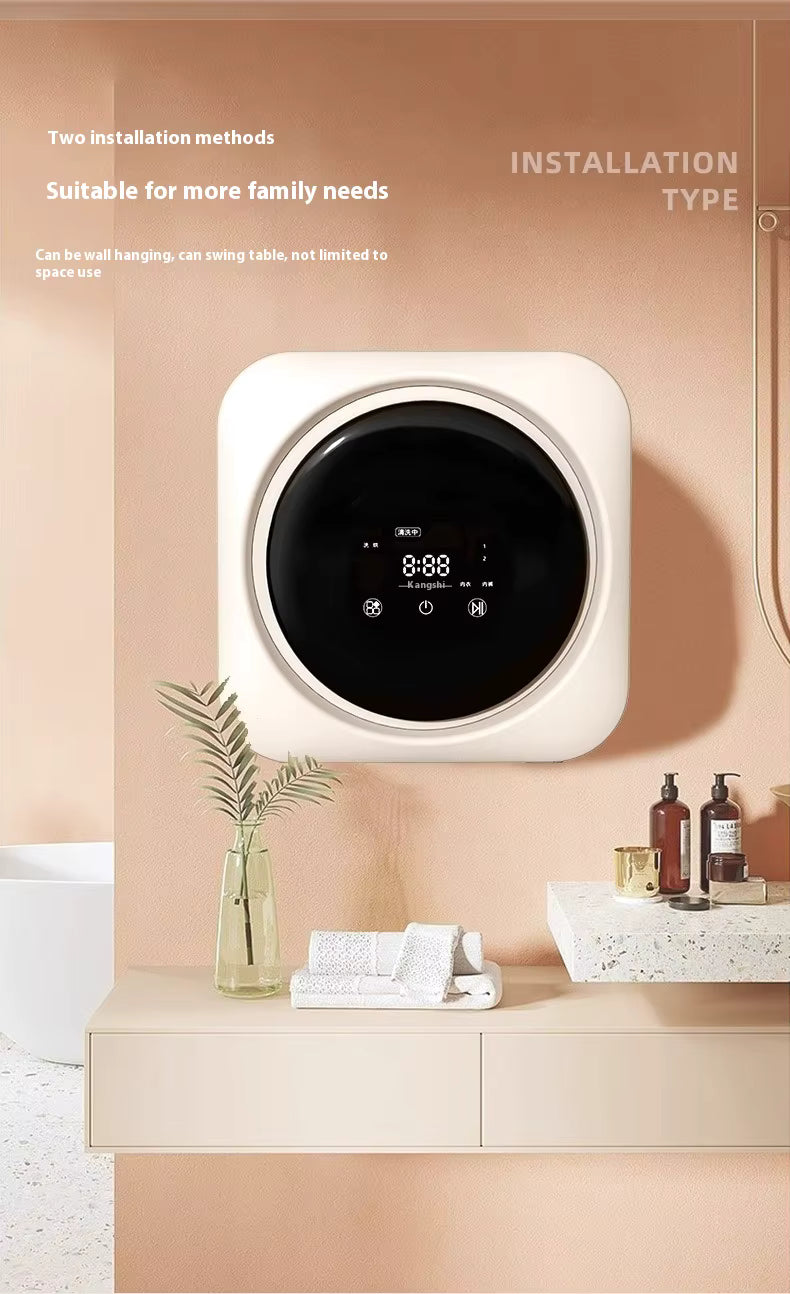 New wall-mounted automatic drum washing machine