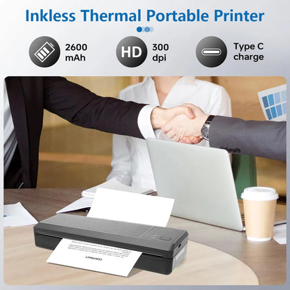 Wireless Portable Bluetooth Thermal Printer