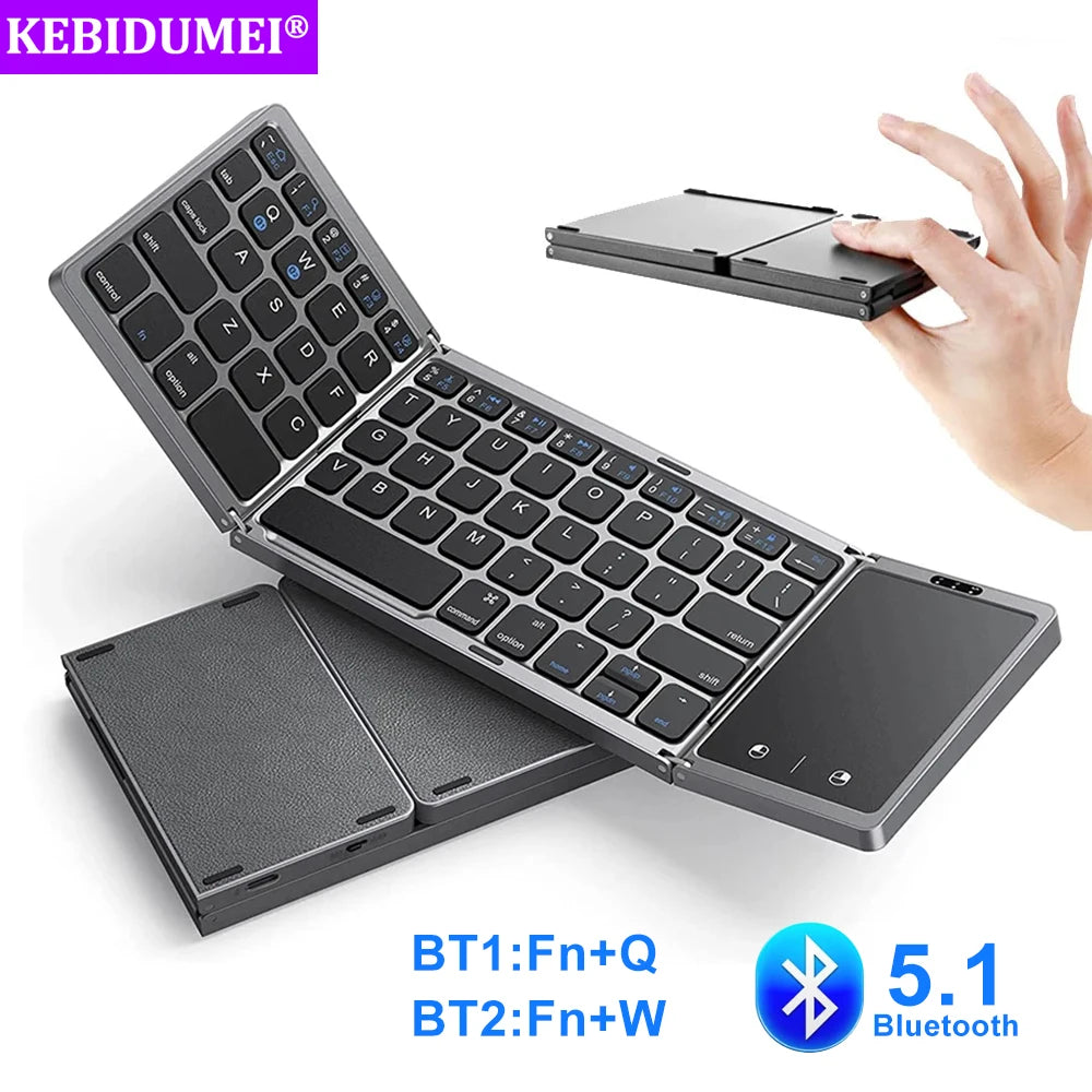 3-Folding Keyboard Mini Wireless