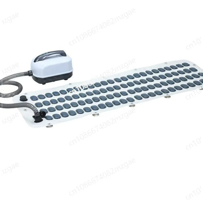 Anti slip full body waterproof hot tub spa mat, upgraded bubble machine+124cm bath mat+new pillow set