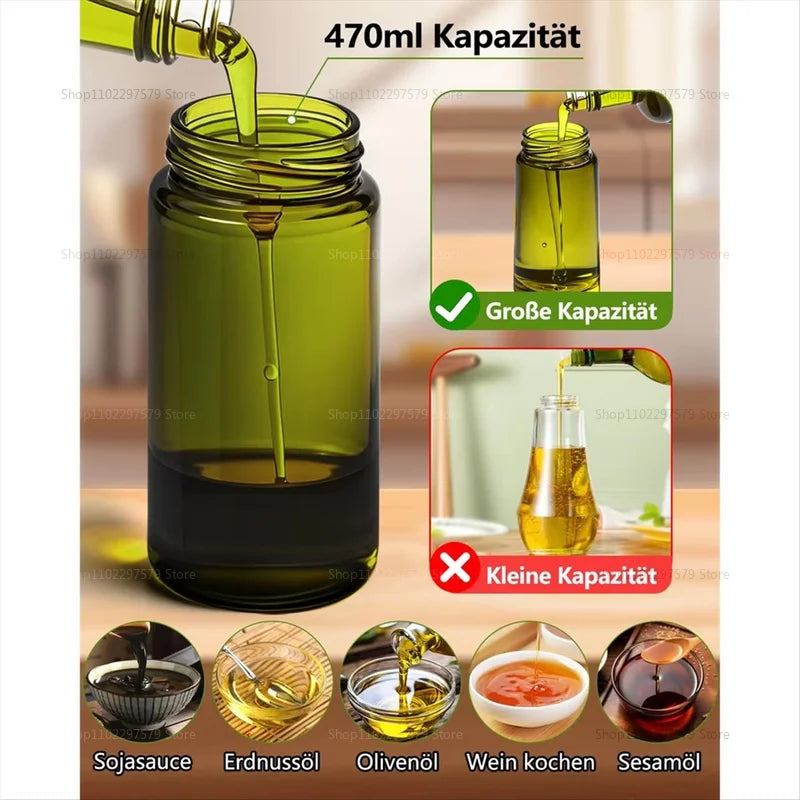 Glass Oil Dispenser Bottle