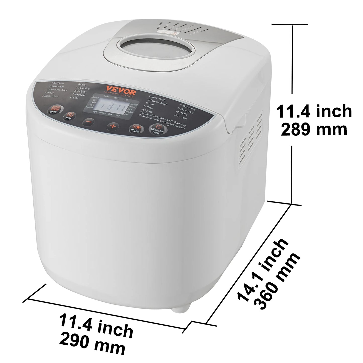 Bread Maker 15-in-1